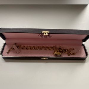 Juicy Couture Gold Bracelet - like new comes in box